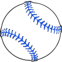 download Baseball clipart image with 225 hue color