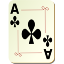 Ornamental Deck Ace Of Clubs