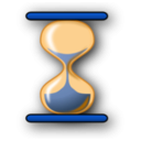 download Clessidra Hourglass clipart image with 180 hue color