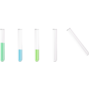 download Test Tubes clipart image with 90 hue color