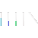 download Test Tubes clipart image with 135 hue color