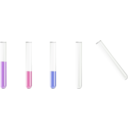 download Test Tubes clipart image with 225 hue color
