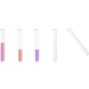 download Test Tubes clipart image with 270 hue color