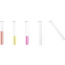 download Test Tubes clipart image with 315 hue color