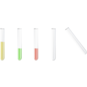 download Test Tubes clipart image with 0 hue color