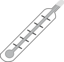 Thermometer Hot Outline