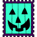 download Halloween Stamp clipart image with 135 hue color