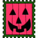 download Halloween Stamp clipart image with 315 hue color
