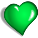 download Heart clipart image with 135 hue color