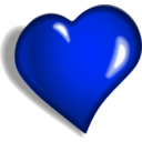 download Heart clipart image with 225 hue color