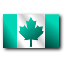download Canadian Flag 2 clipart image with 180 hue color