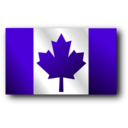 download Canadian Flag 2 clipart image with 270 hue color