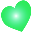 download Hearts clipart image with 135 hue color