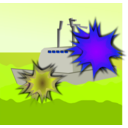 download Ship Sea Battle clipart image with 225 hue color