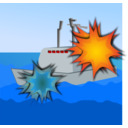 download Ship Sea Battle clipart image with 0 hue color