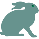 download Hare By Rones clipart image with 135 hue color