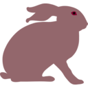 download Hare By Rones clipart image with 315 hue color