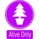 download Alive Only clipart image with 45 hue color