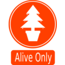 download Alive Only clipart image with 135 hue color