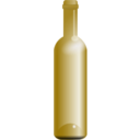 download Empty Green Bottle clipart image with 315 hue color