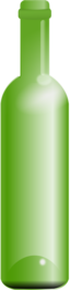 Empty Green Bottle