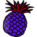 download Pineapple clipart image with 225 hue color