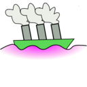 download Steamer clipart image with 90 hue color