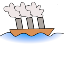 download Steamer clipart image with 0 hue color