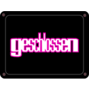 download Schild Geschlossen clipart image with 315 hue color