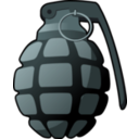download Handgrenade clipart image with 90 hue color