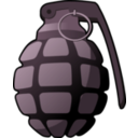 download Handgrenade clipart image with 225 hue color