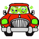download Couple Car Smiley Emoticon clipart image with 45 hue color