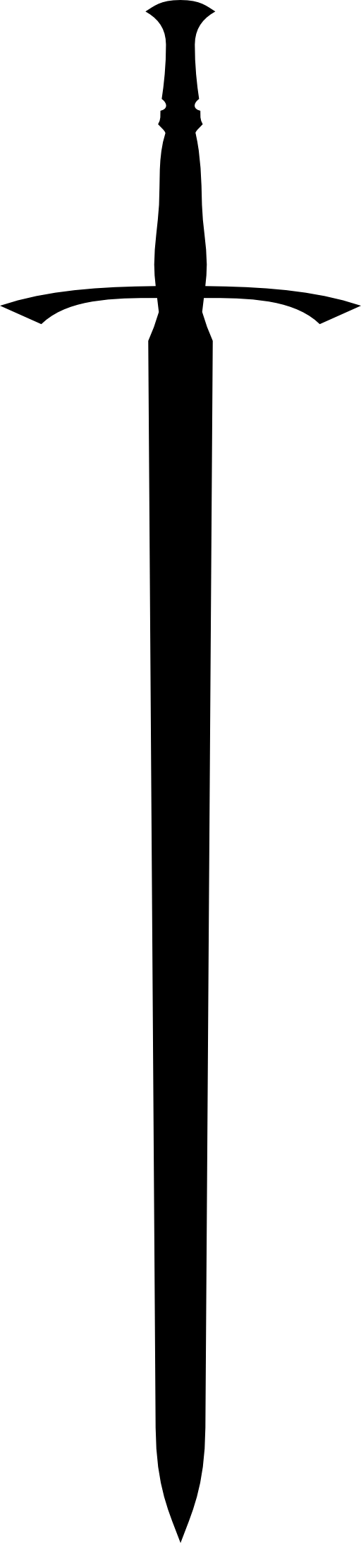 Celtic Sword Silhouette By Rones
