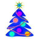 download Christmas Tree clipart image with 45 hue color