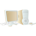 download Computer clipart image with 180 hue color