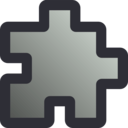 download Icon Puzzle Grey clipart image with 45 hue color