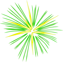 Green Fireworks