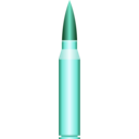 download Bullet clipart image with 135 hue color