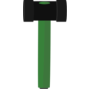 download Simple Hammer clipart image with 90 hue color