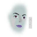 download M J clipart image with 270 hue color