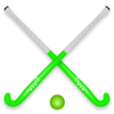 download Hockey Stick Ball clipart image with 90 hue color