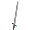 download Sword clipart image with 135 hue color