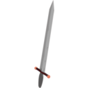 download Sword clipart image with 315 hue color