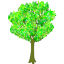 download Tree In Autumn clipart image with 45 hue color