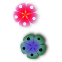 download Flowers clipart image with 315 hue color