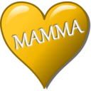 download Cuore Per La Festa Della Mamma clipart image with 45 hue color