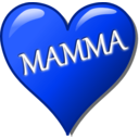 download Cuore Per La Festa Della Mamma clipart image with 225 hue color