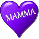 download Cuore Per La Festa Della Mamma clipart image with 270 hue color