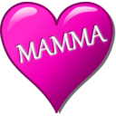 download Cuore Per La Festa Della Mamma clipart image with 315 hue color