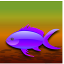 download Pez Dorado Gold Fish clipart image with 225 hue color